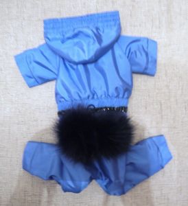 Комбинезон "Весна" (синий) ― интернет магазин Dogs-moda.ru  - модная одежда для собак маленьких декоративных пород.